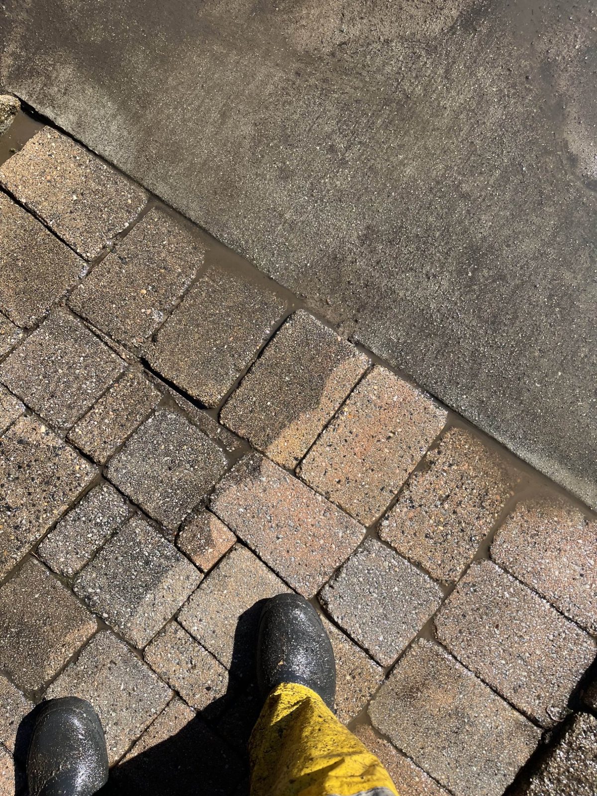 Staircase wash